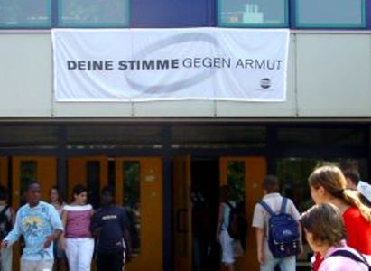 Deine Stimme gegen Armut