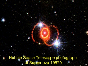 sichtbare Supernova 1987A